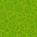 Seamless, Green Clover