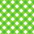 Seamless Green Colors Gingham Fabric Cloth, Tablecloth, Pattern, Swatch, Background, Or Wallpaper With Fabric Texture