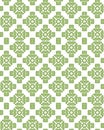 Seamless green herringbone pattern vector