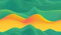 seamless of green orange yellow gradient abstract grainy background wallpaper texture with noise web banner design header