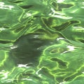Seamless green water pattern Royalty Free Stock Photo