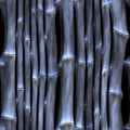 Seamless grey bamboo pattern