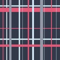 Seamless grey Scottish traditional cell pattern