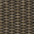 Seamless grizzle wickerwork pattern Royalty Free Stock Photo