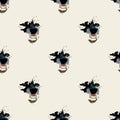 Seamless groovie pattern Royalty Free Stock Photo