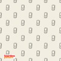 Seamless groovie pattern Royalty Free Stock Photo