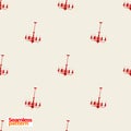 Seamless groovie pattern Royalty Free Stock Photo