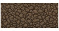 Seamless ground earth rock pattern texture hand drawn illustration art Royalty Free Stock Photo