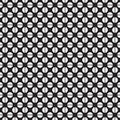 Seamless half circle grid pattern. Split circle texture vector background.