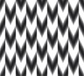 Seamless halftone Chevron stripe line pattern vector on black background, Halftone Nigeria pattern for Fabric and textile printing