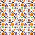 Seamless Halloween Pattern