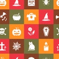 Seamless Halloween pattern