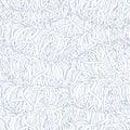 Seamless hand-drawing abstract pattern