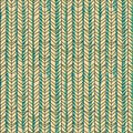 Seamless hand drawn herringbone chevron abstract stripes pattern. Pale yellow and blue colors.