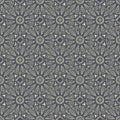 Seamless hand drawn mandala pattern. Vintage elements in oriental style with grunge effect. Can be used as fabric, paper and page Royalty Free Stock Photo