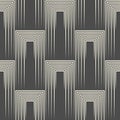 Seamless Hauberk Wallpaper. Decorative Monochrome Pattern Royalty Free Stock Photo