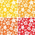 Seamless Hawaiian Pattern