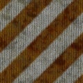 Seamless hazard stripes knitted pattern