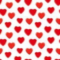 Seamless heart background pattern Royalty Free Stock Photo