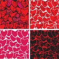 Seamless heart pattern for your design Royalty Free Stock Photo