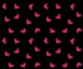 Seamless hearts background