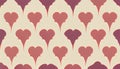 Seamless Hearts Background