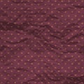 Seamless hearts polka dot pattern with crumpled paper