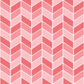 Herringbone pattern in shades of pink