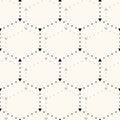 Seamless hexagon pattern.