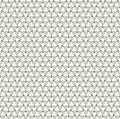 Seamless hexagonal abstract background with dotted arrows Royalty Free Stock Photo