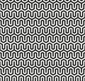 Seamless hexagonal geometric pattern texture background. Royalty Free Stock Photo