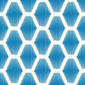 Seamless hexagonal geometric tiles background