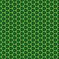 Seamless hexagonal honeycomb layered cube geometric pattern texture background. Royalty Free Stock Photo