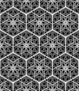 Seamless hexagonal pattern