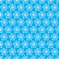 Seamless hexagons pattern