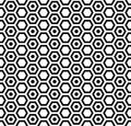 Seamless hexagons texture. Honeycomb pattern.