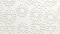 Intricate White Islamic Geometric Pattern Background Royalty Free Stock Photo