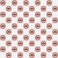 Seamless holly berry pattern
