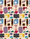 Seamless home appliance pattern