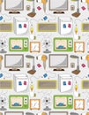 Seamless home appliance pattern