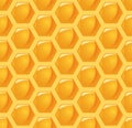 seamless honey comb background Royalty Free Stock Photo