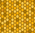 Seamless honeycomb pattern