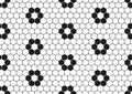 Seamless honeycomb pattern. Vector background hexagonal grid Royalty Free Stock Photo