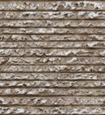 Seamless horizontal line cement plaster texture