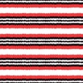 Seamless horizontal stripes pattern Royalty Free Stock Photo