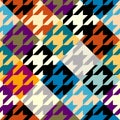 Seamless Hounds-tooth pattern