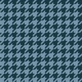 Seamless houndstooth pattern. Vector image. Royalty Free Stock Photo