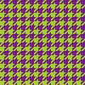 Seamless houndstooth pattern. Vector image. Royalty Free Stock Photo