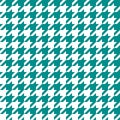 Seamless houndstooth pattern. Vector image. Royalty Free Stock Photo