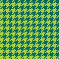 Seamless houndstooth pattern. Vector image. Royalty Free Stock Photo